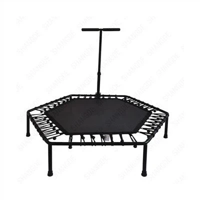Mini trampolim de exercícios para adultos